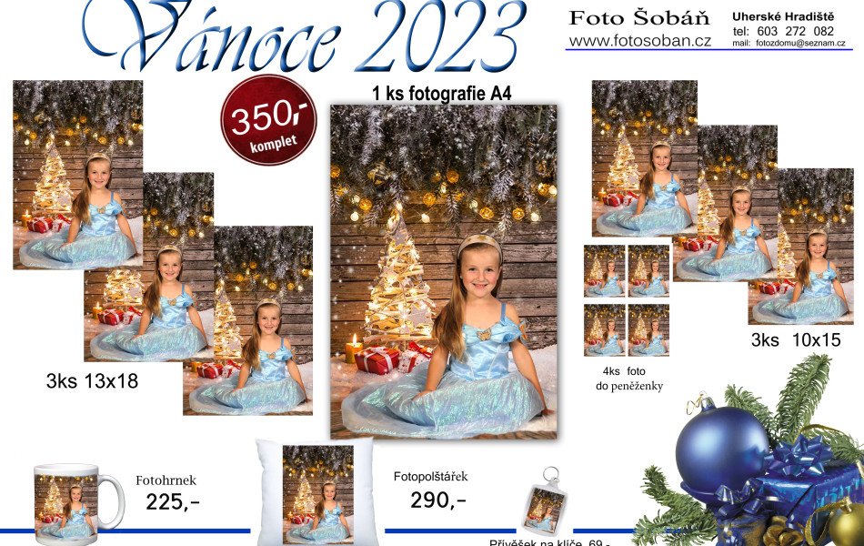 Plakát školky  žlutý vzor 2023